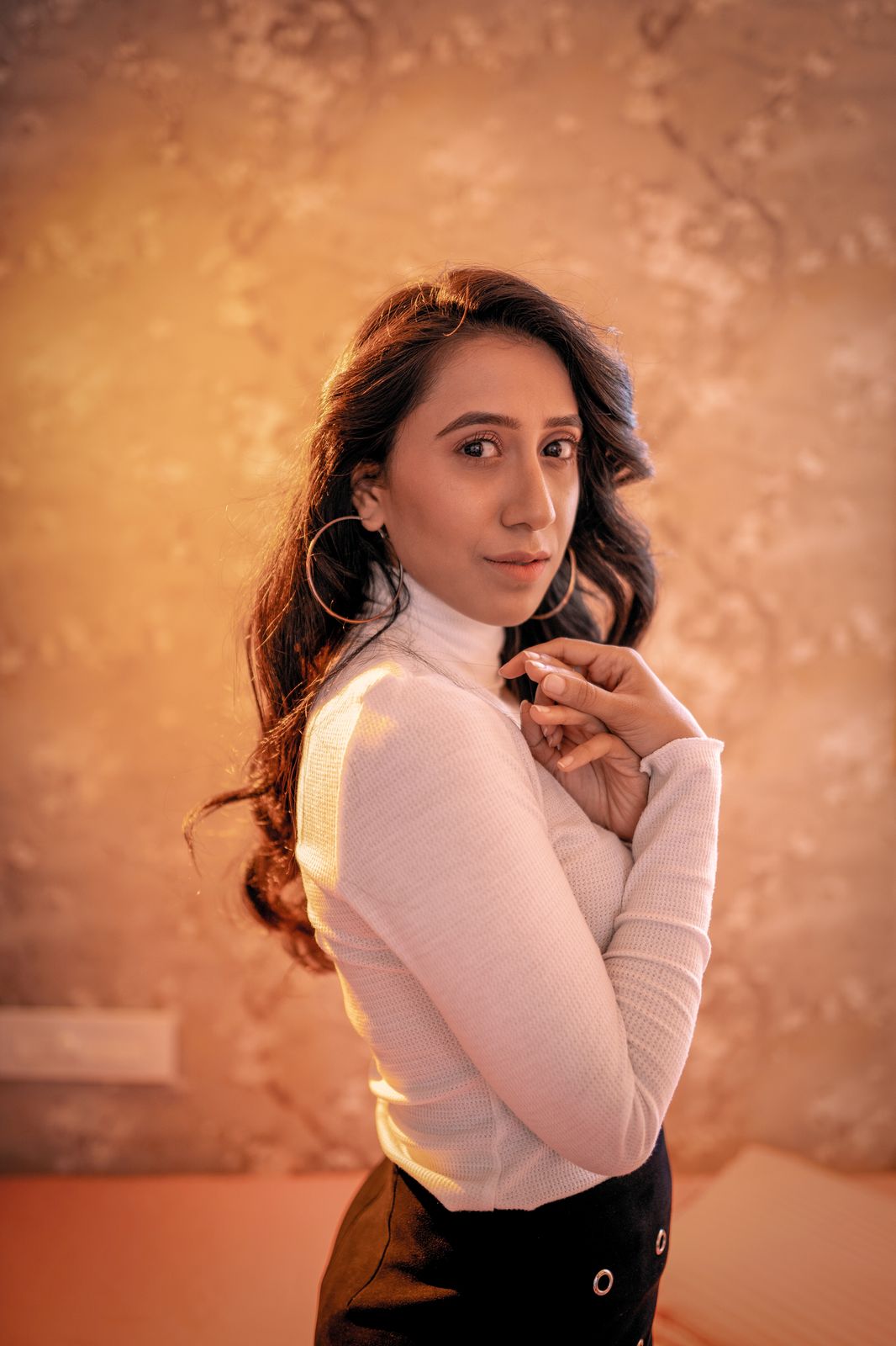 Suman — model portfolio pose