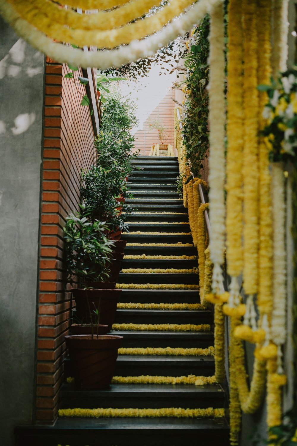 House warming — marigold staircase