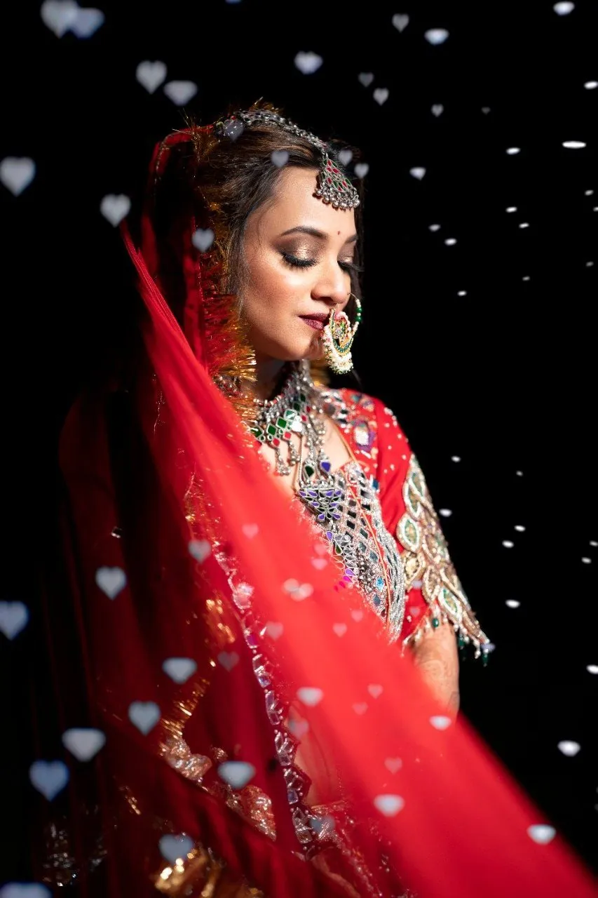 Haldi ceremony bridal portrait