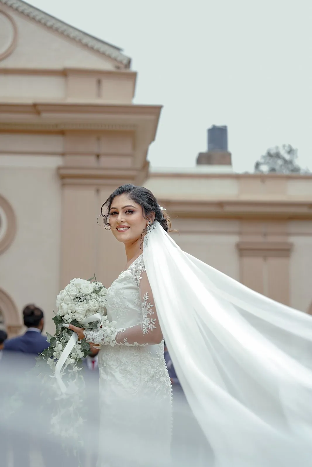 Candid bridal portrait, Dubai wedding photographer
