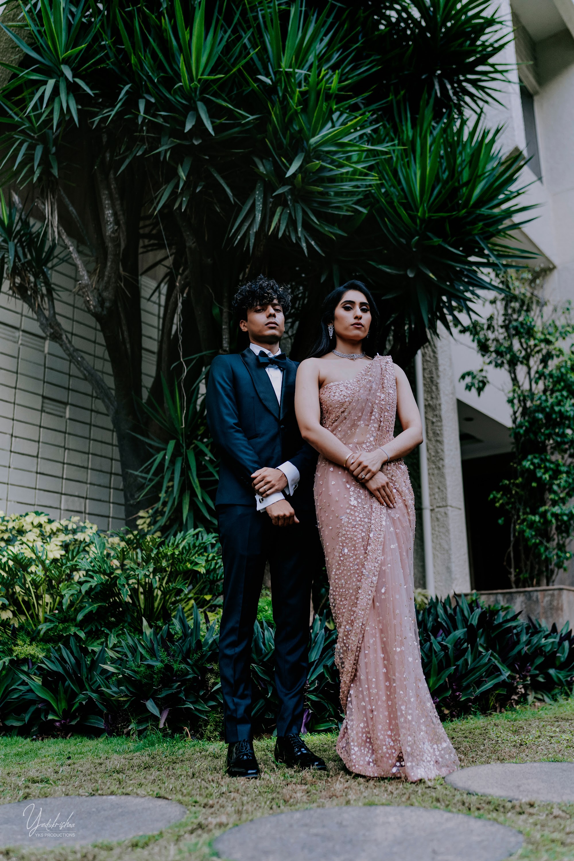 Couple in the garden