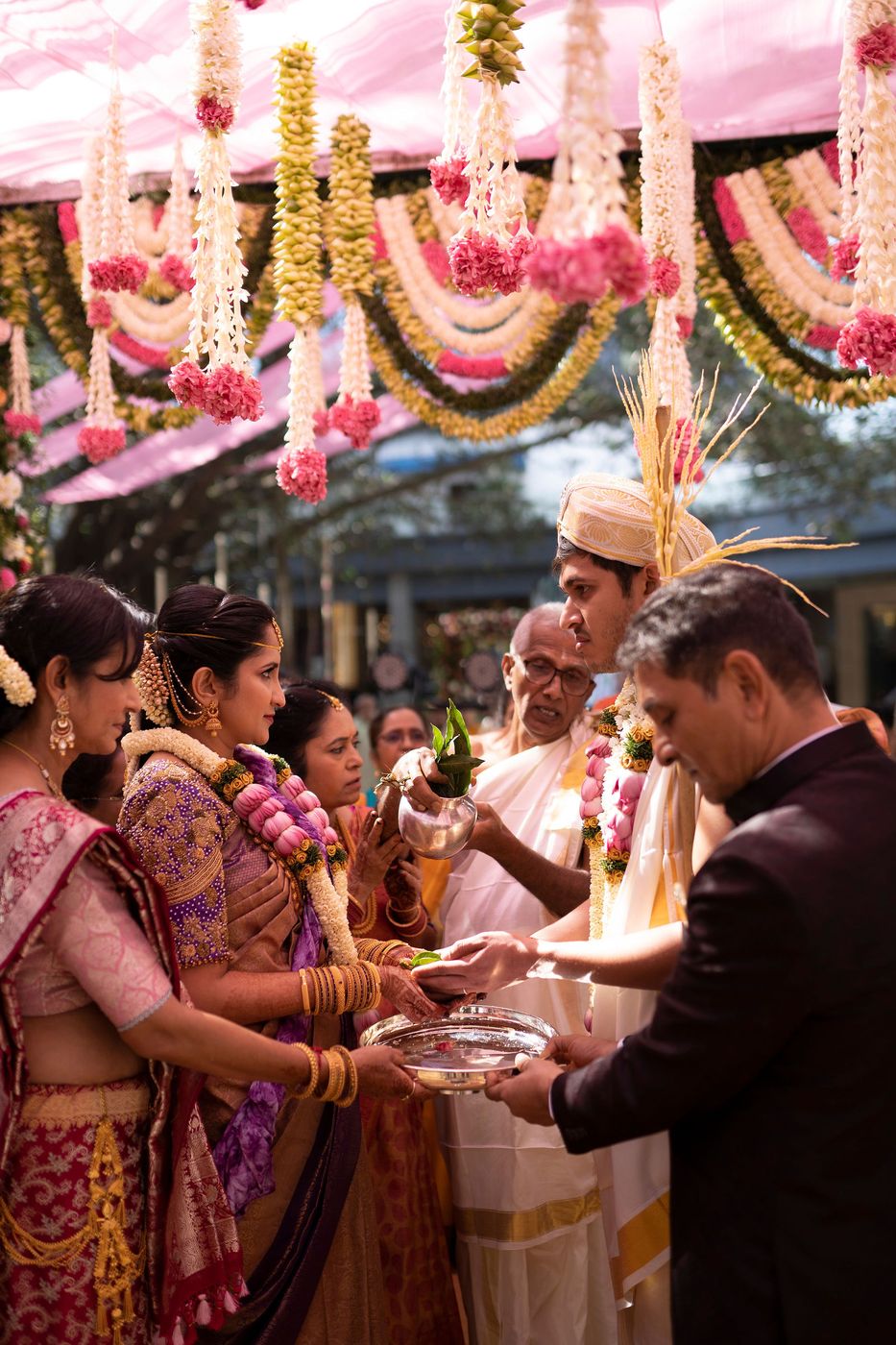 Offering at the ceremony
