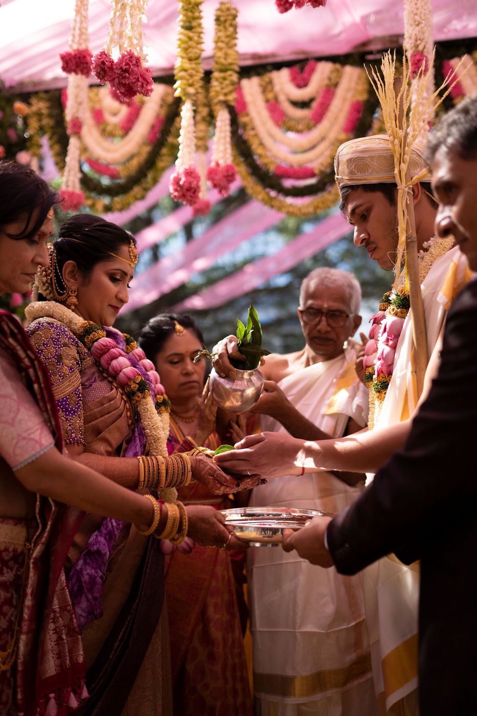 Hands in ritual