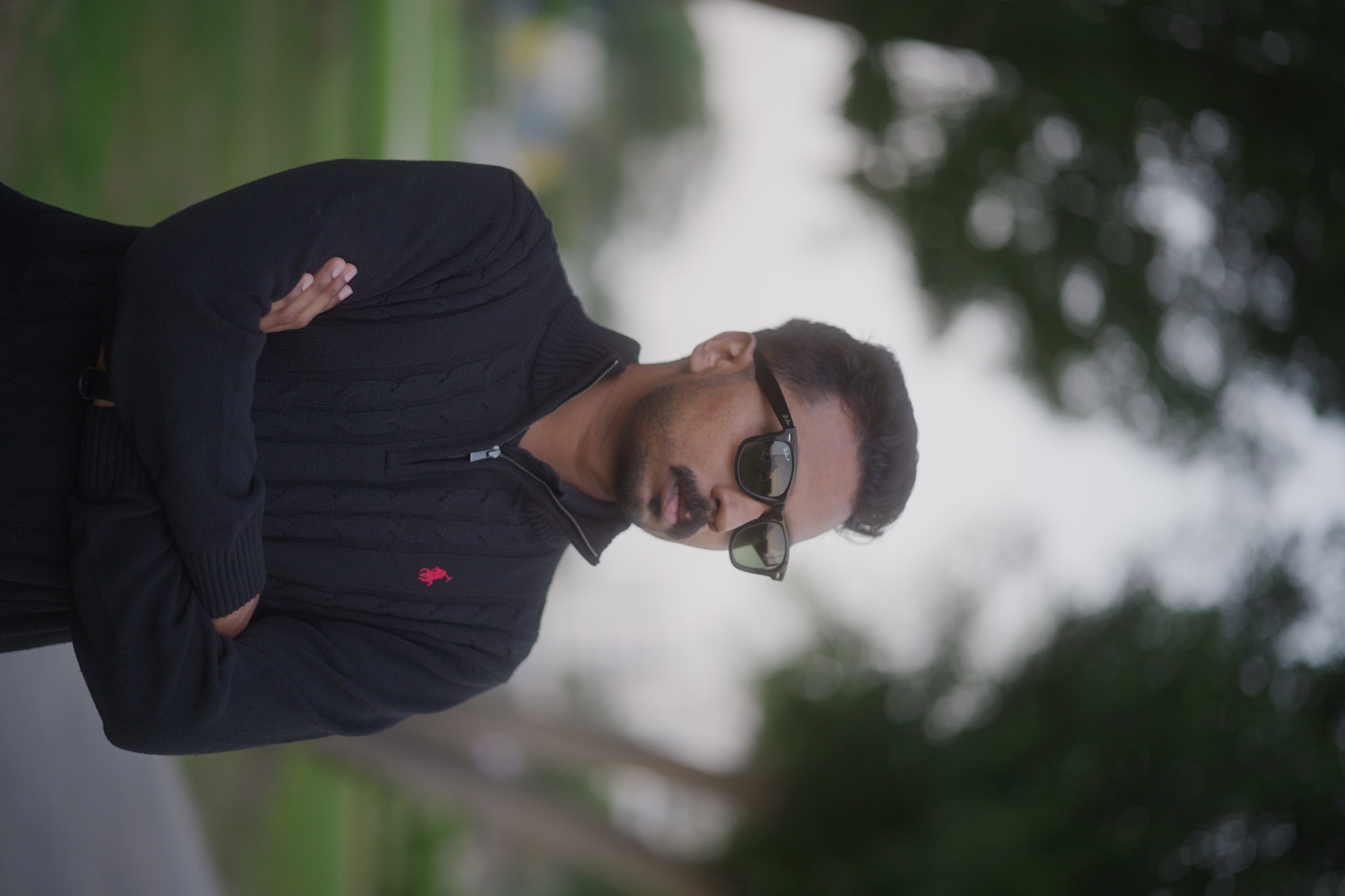 Yedukrishna Suresh — cinematographer, shot in the park at dusk